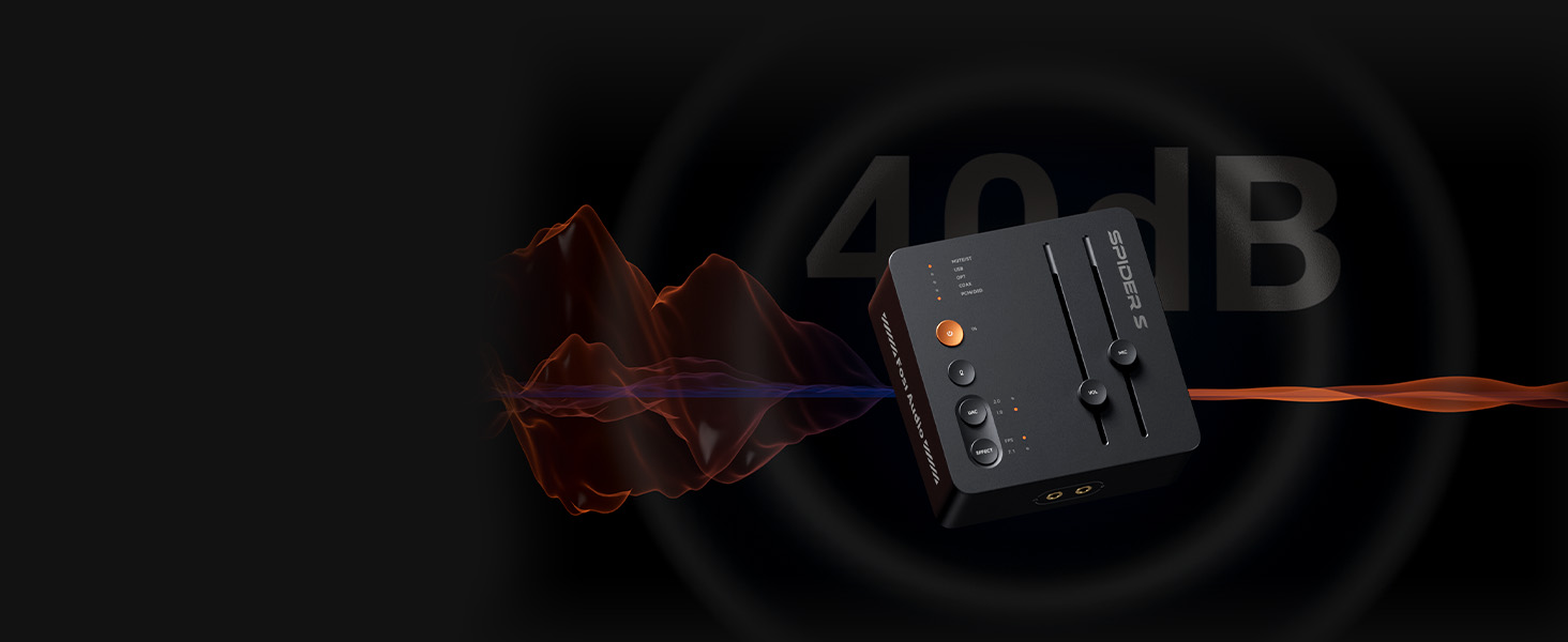 Redukcja szumów mikrofonu w karcie dźwiękowej Fosi Audio C3